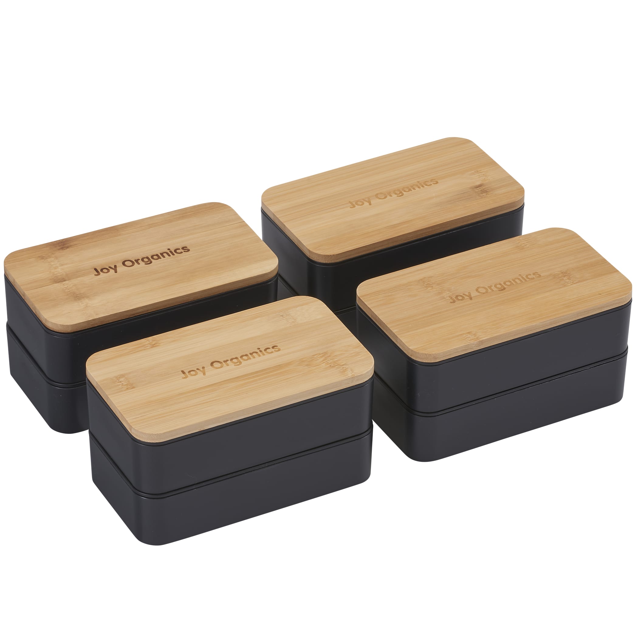 Stackable Bamboo Fiber Bento Box 1