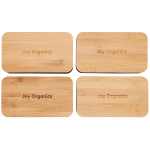 Stackable Bamboo Fiber Bento Box - 1033-85BKTop Stackable Bamboo Fiber Bento Box - 1033-85BKTop