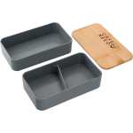 Stackable Bamboo Fiber Bento Box - 1033-85BGAngle-Right Stackable Bamboo Fiber Bento Box - 1033-85BGAngle-Right