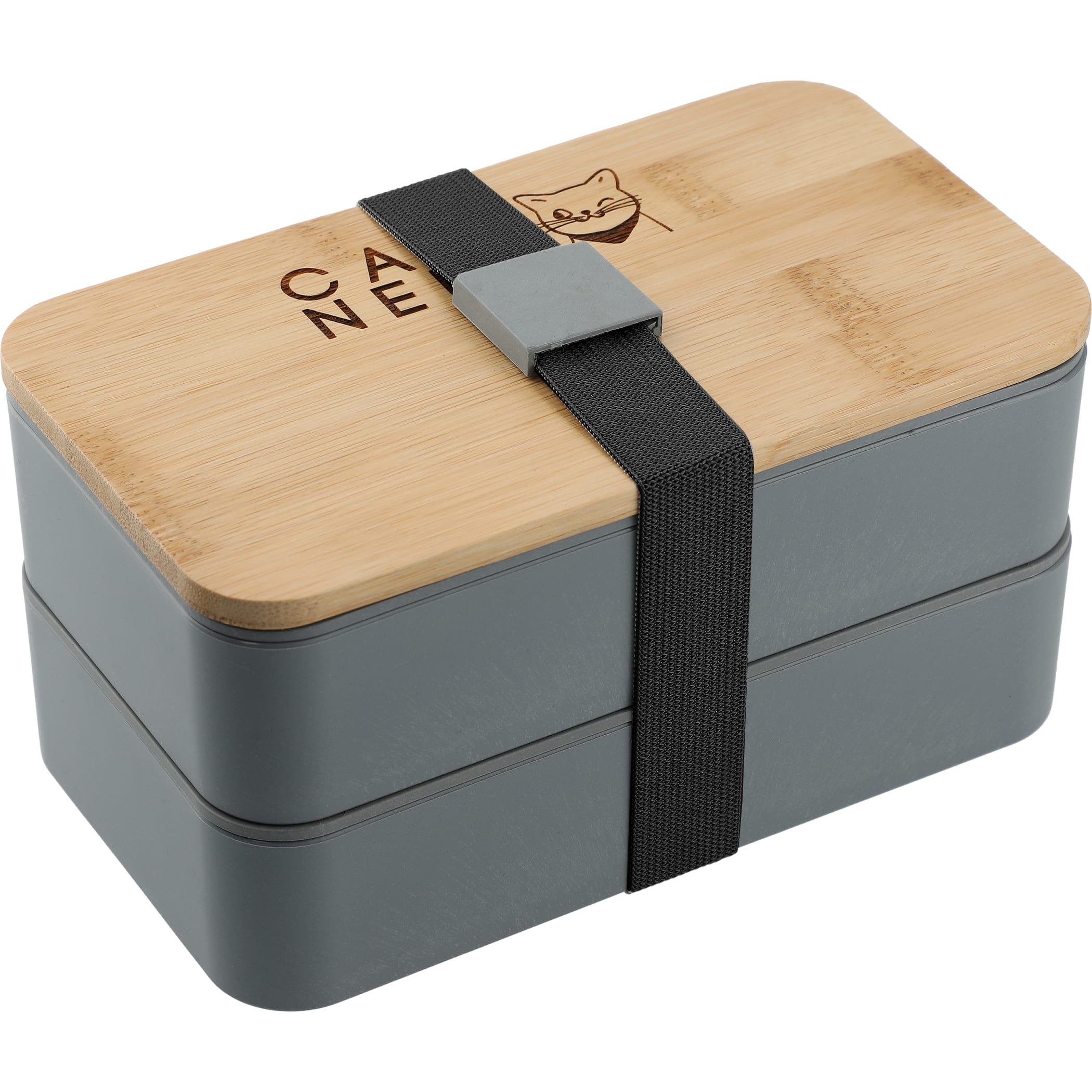 Stackable Bamboo Fiber Bento Box 1