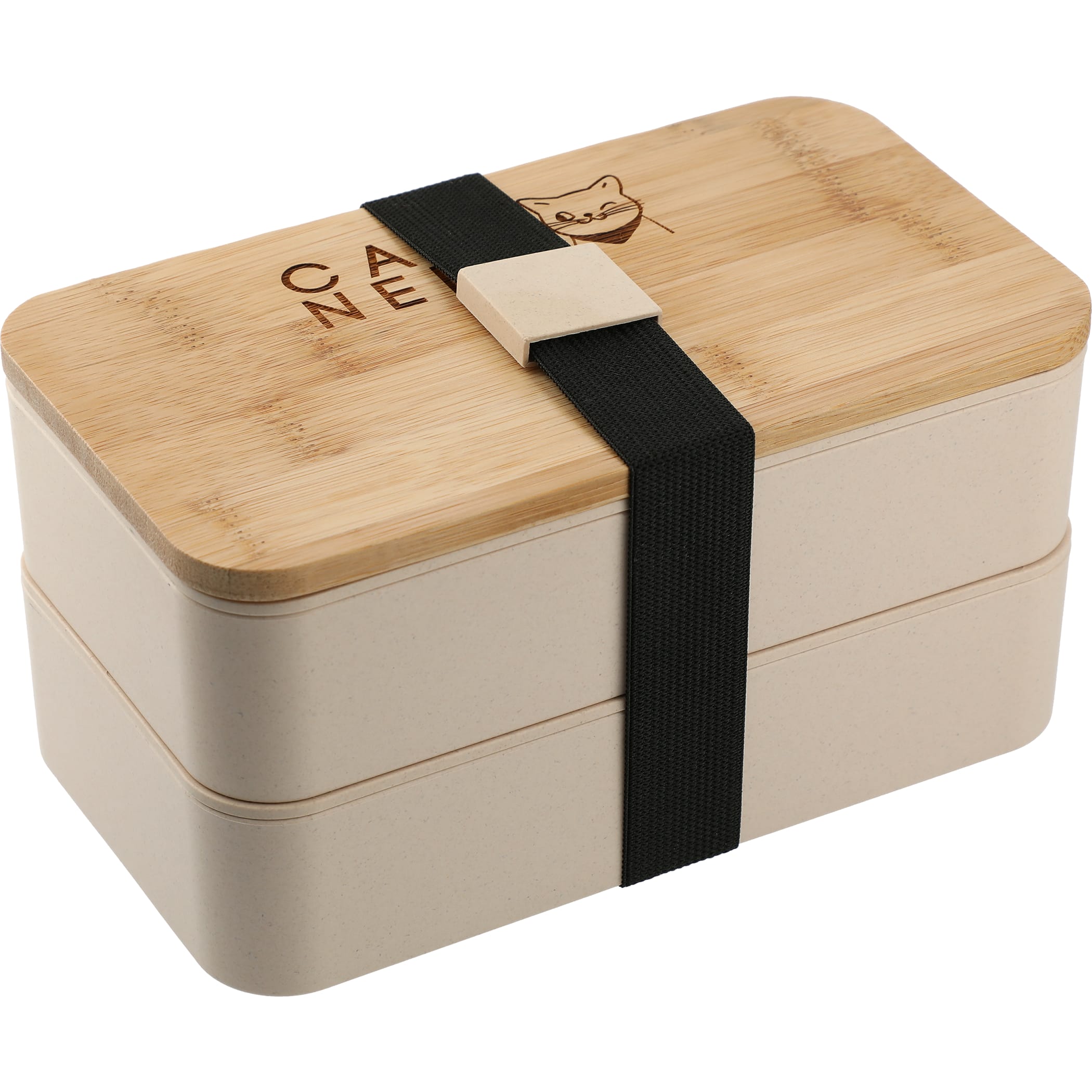 Stackable Bamboo Fiber Bento Box 1