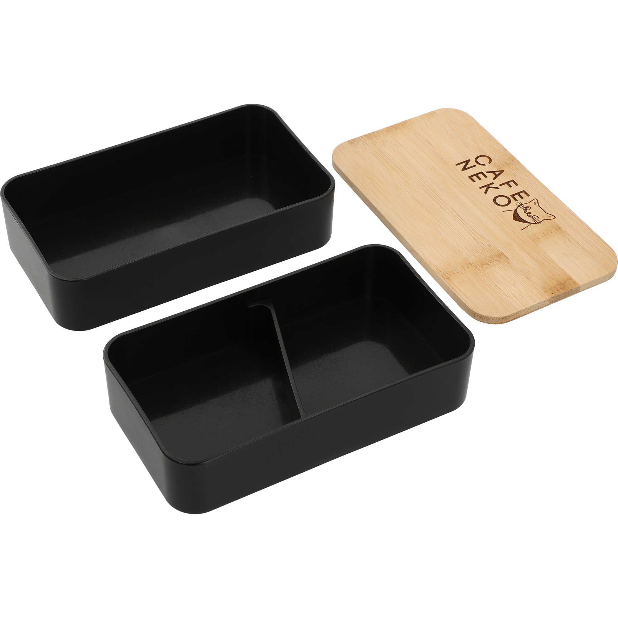 Stackable Bamboo Fiber Bento Box 1