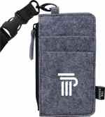 THE GOODS™ Recycled Felt Lanyard Wallet 1 THE GOODS™ Recycled Felt Lanyard Wallet 1