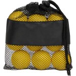 Golf Practice Balls with Mesh Pouch - 1401-65YWFront Golf Practice Balls with Mesh Pouch - 1401-65YWFront