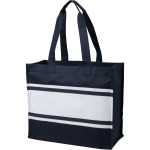 Varsity Box Tote - SM-5457NYAngle-Left Varsity Box Tote - SM-5457NYAngle-Left
