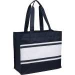 Varsity Box Tote - SM-5457NYAngle-Right Varsity Box Tote - SM-5457NYAngle-Right