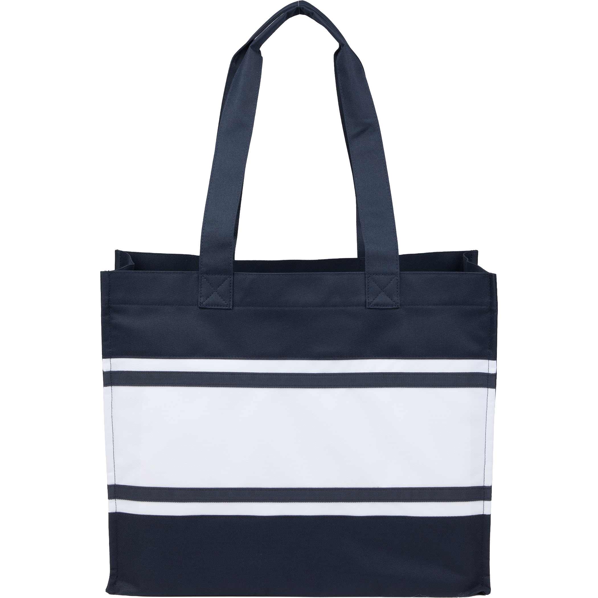 Varsity Box Tote 1