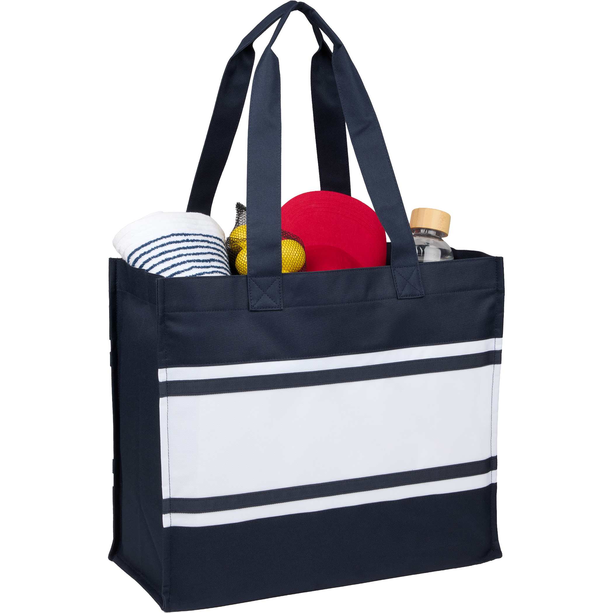Varsity Box Tote 1
