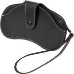 Recycled Sunglasses Carrying Case - SM-7985BKAngle-Left Recycled Sunglasses Carrying Case - SM-7985BKAngle-Left