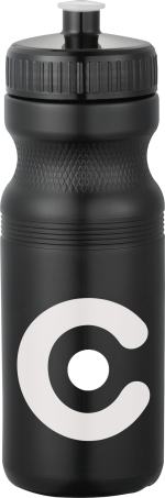 Easy Squeezy Spirit 24oz Sports Bottle - SM-6513BKFront Easy Squeezy Spirit 24oz Sports Bottle - SM-6513BKFront