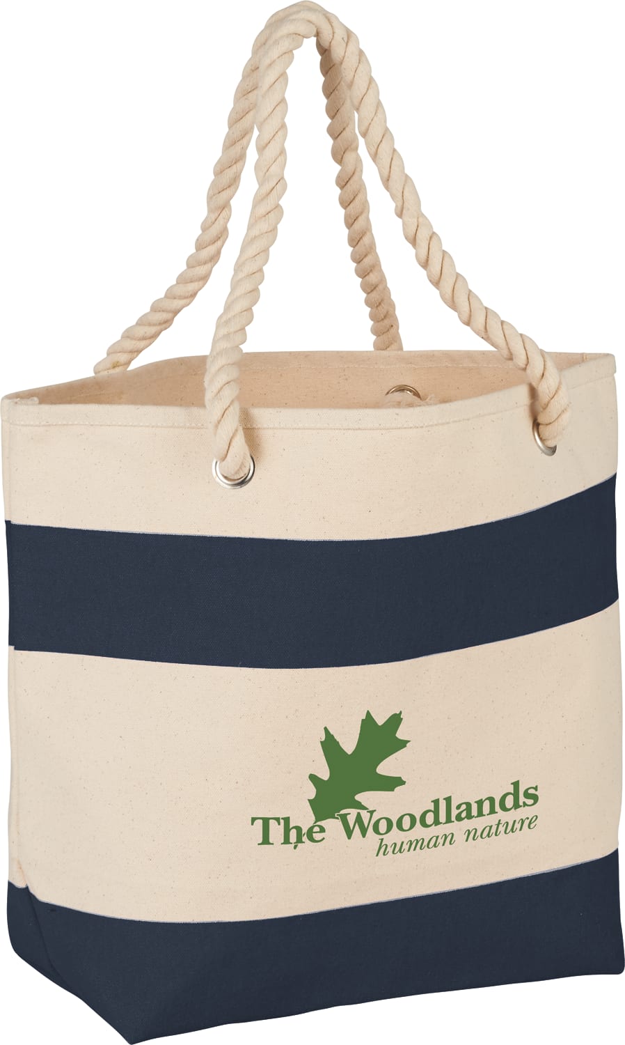 Rope Handle 16oz Cotton Canvas Tote 1