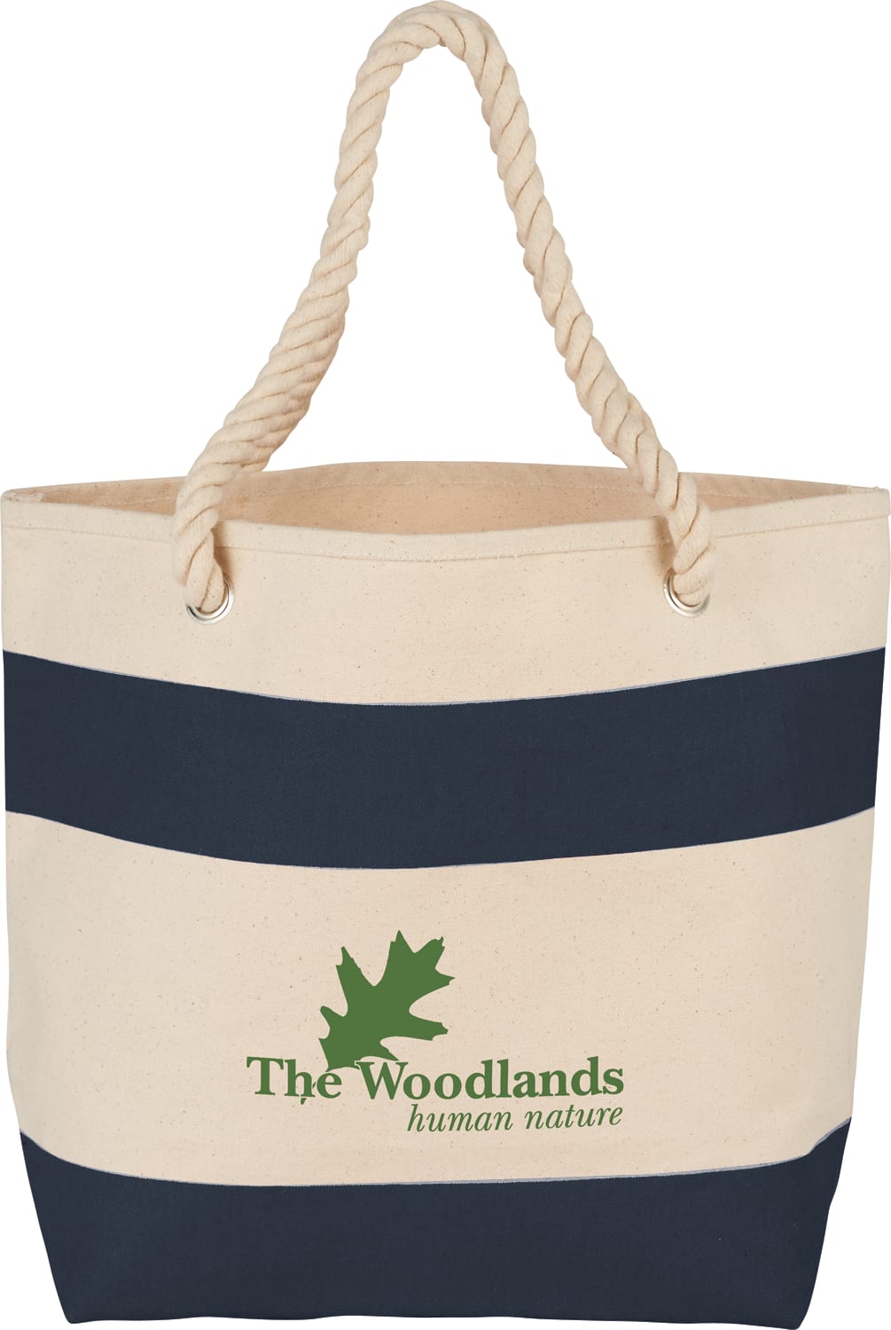 Rope Handle 16oz Cotton Canvas Tote 1