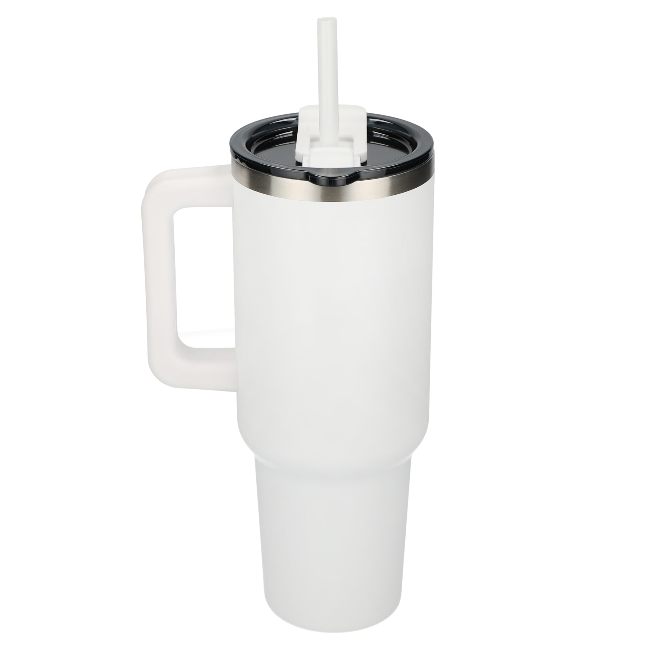 Pinnacle 40 oz Vacuum Insulated Eco-Friendly Travel Tumbler With Straw 1