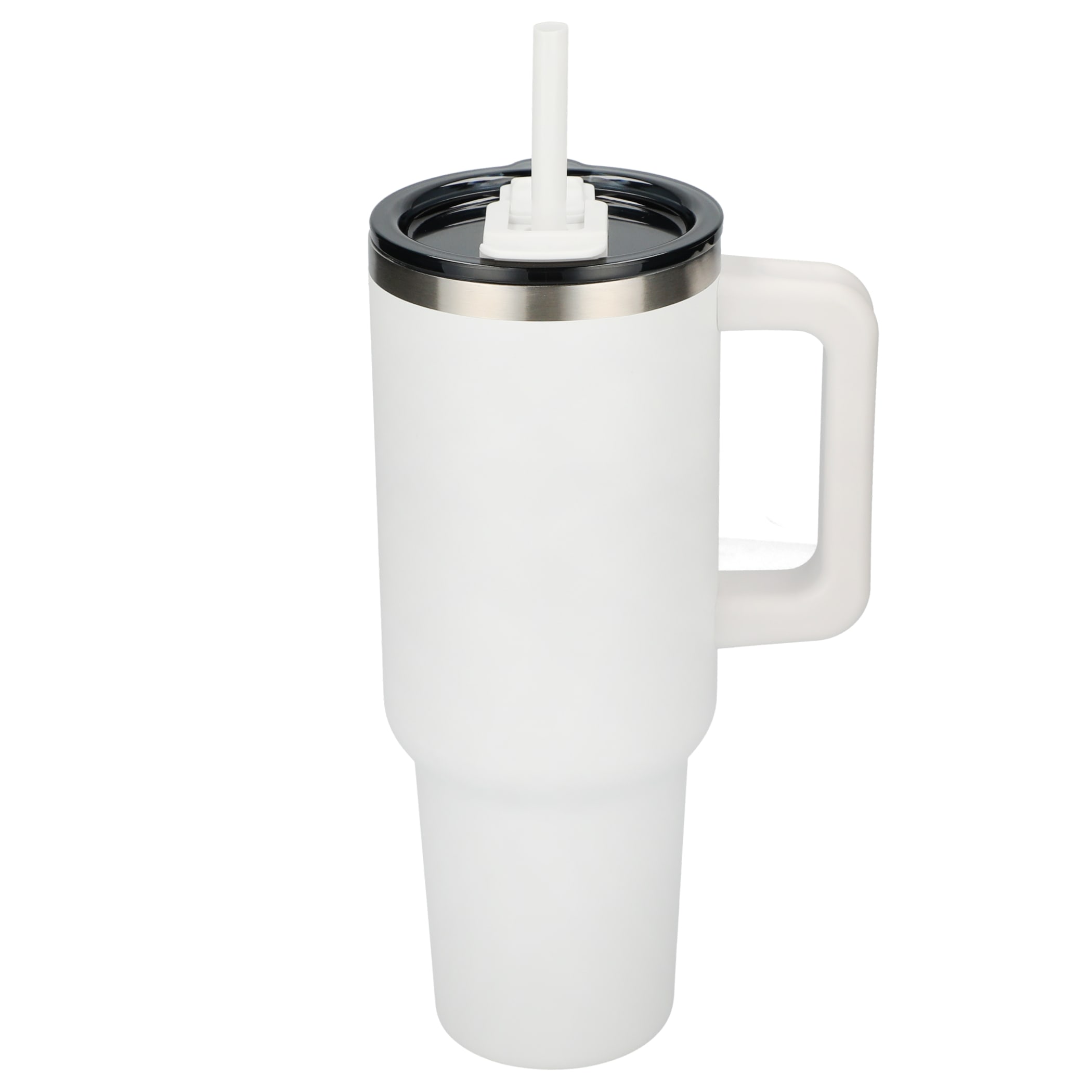 Pinnacle 40 oz Vacuum Insulated Eco-Friendly Travel Tumbler With Straw 1
