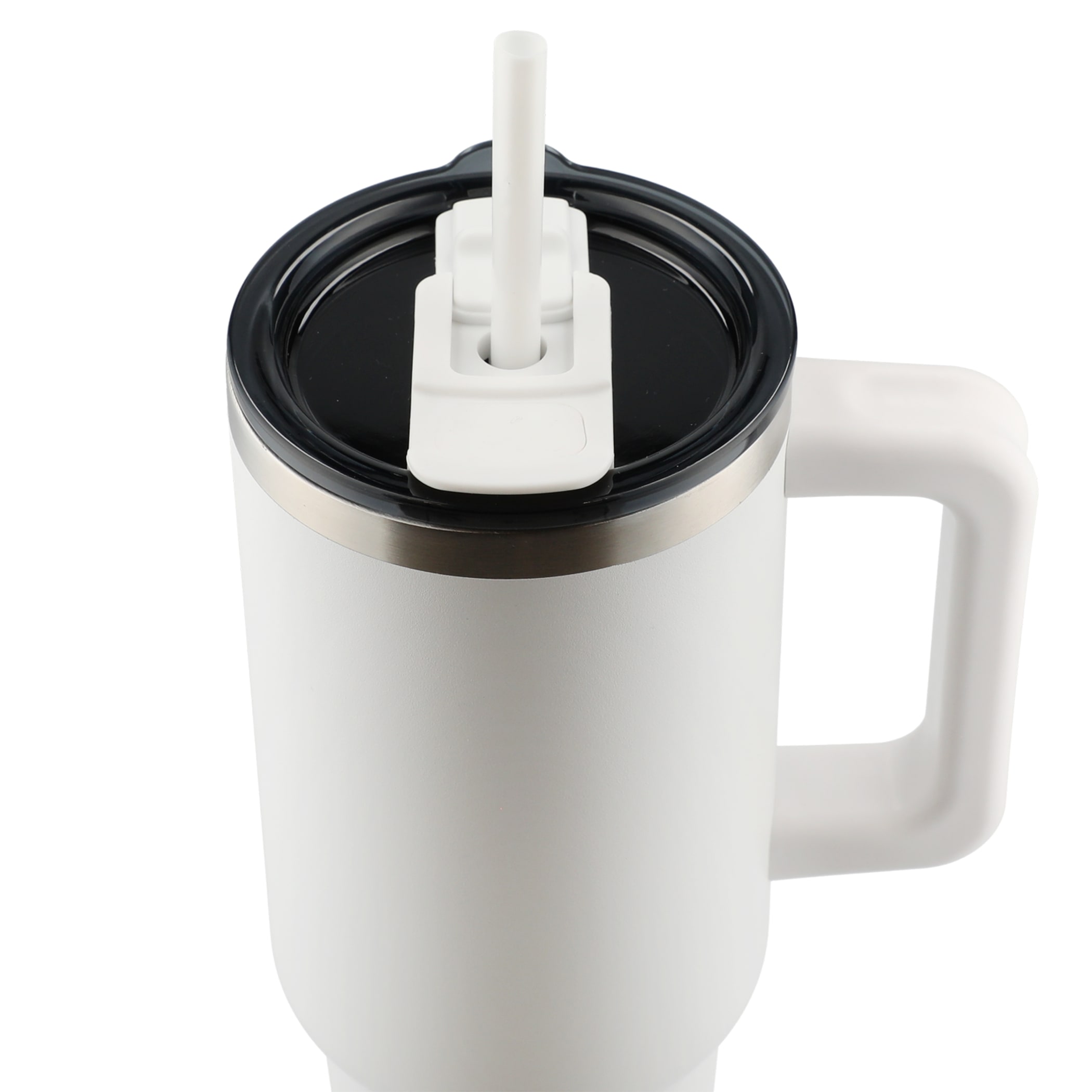 Pinnacle 40 oz Vacuum Insulated Eco-Friendly Travel Tumbler With Straw 1