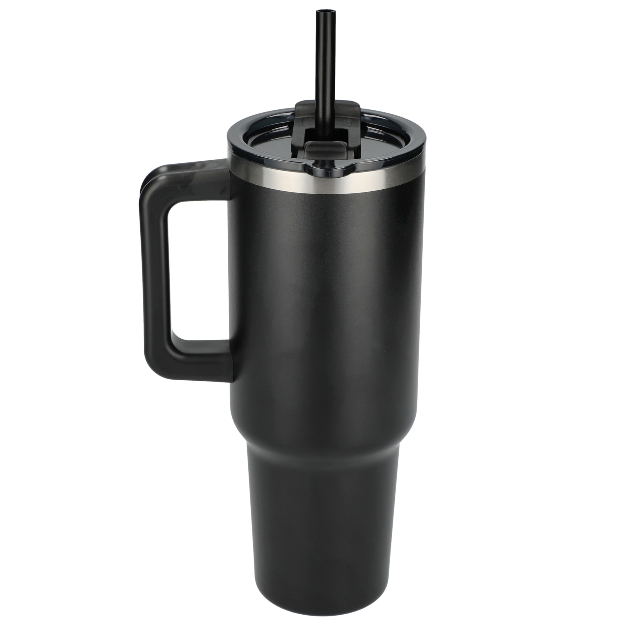 Pinnacle 40 oz Vacuum Insulated Eco-Friendly Travel Tumbler With Straw 1