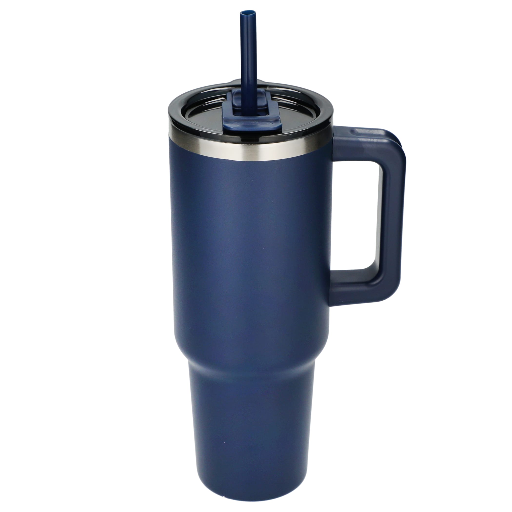 Pinnacle 40 oz Vacuum Insulated Eco-Friendly Travel Tumbler With Straw 1