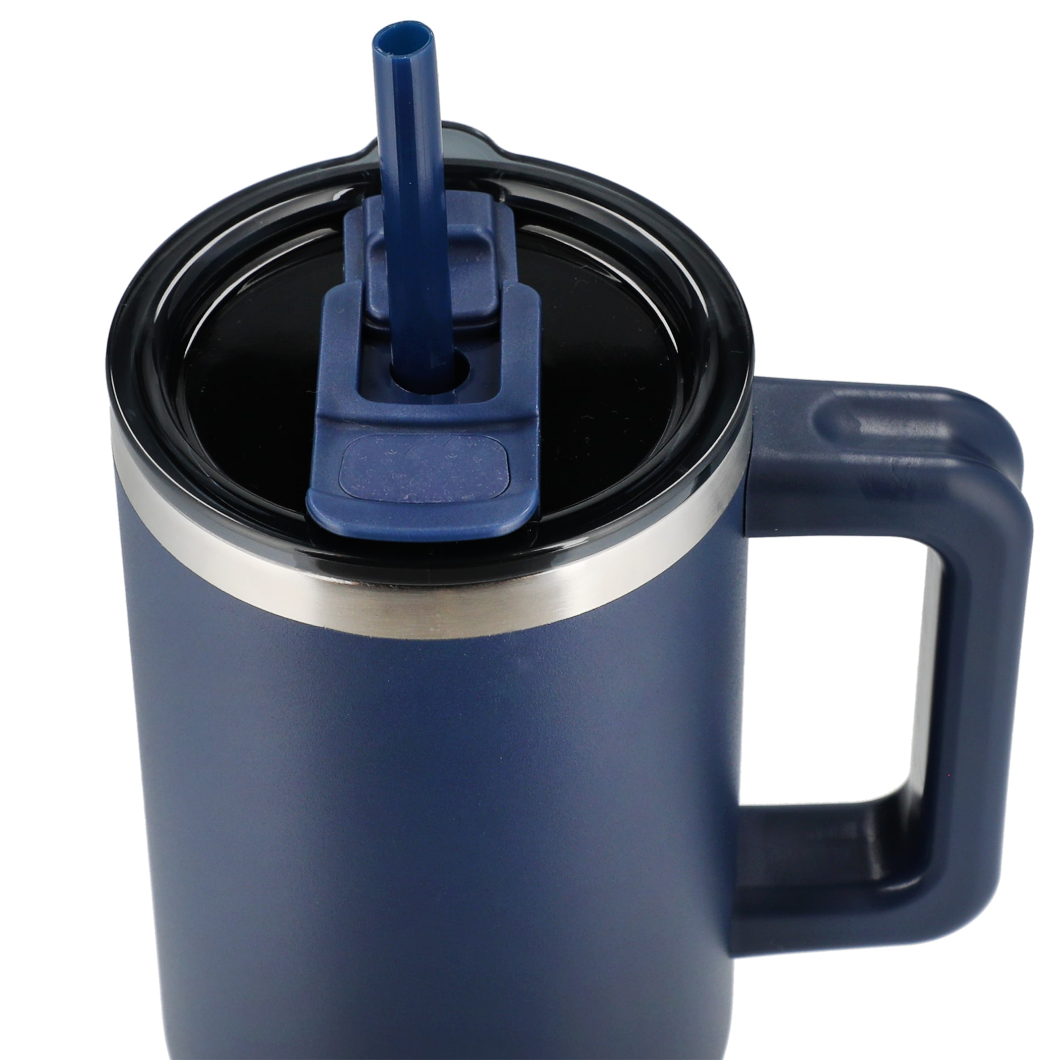 Pinnacle 40 oz Vacuum Insulated Eco-Friendly Travel Tumbler With Straw 1