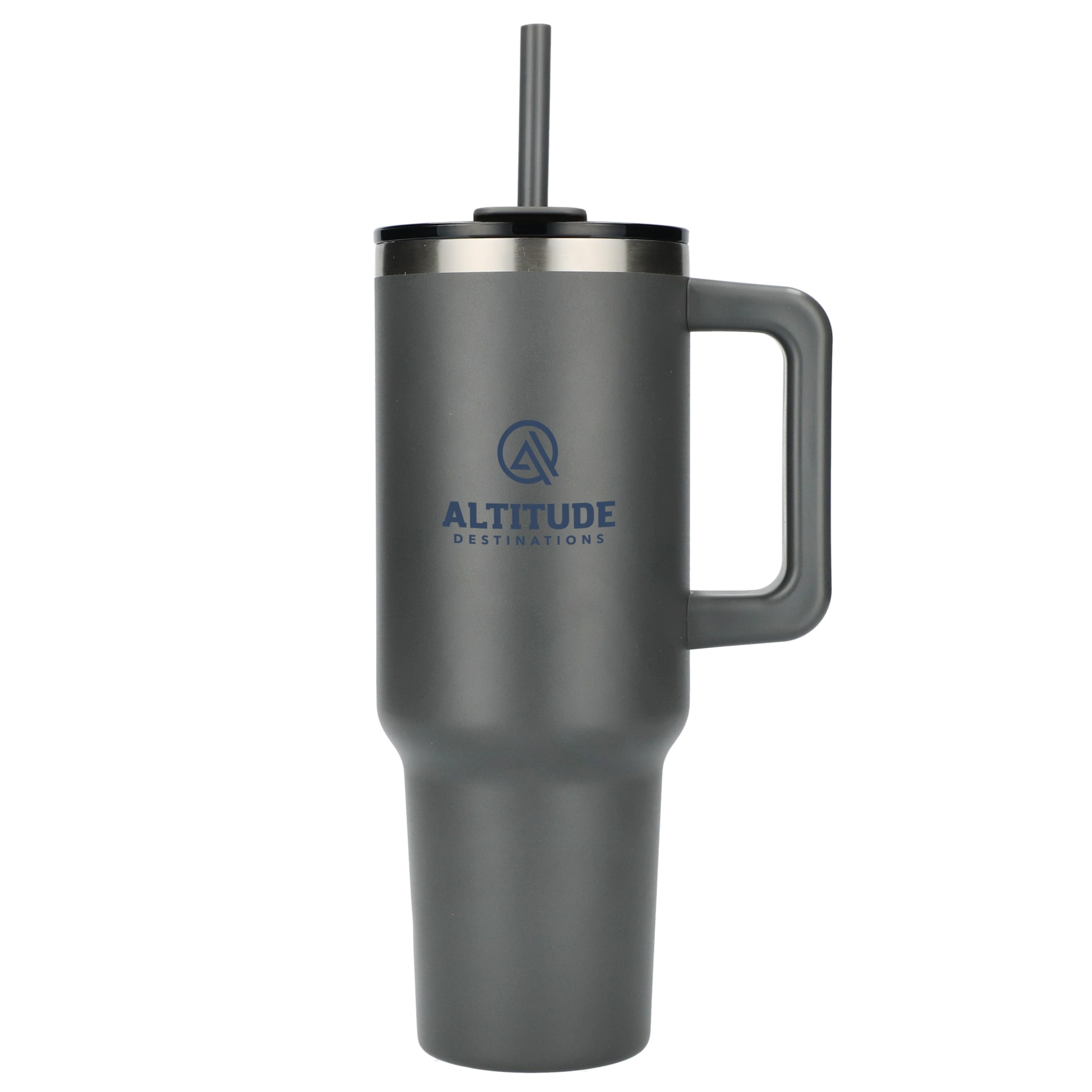 Pinnacle 40 oz Vacuum Insulated Eco-Friendly Travel Tumbler With Straw 1