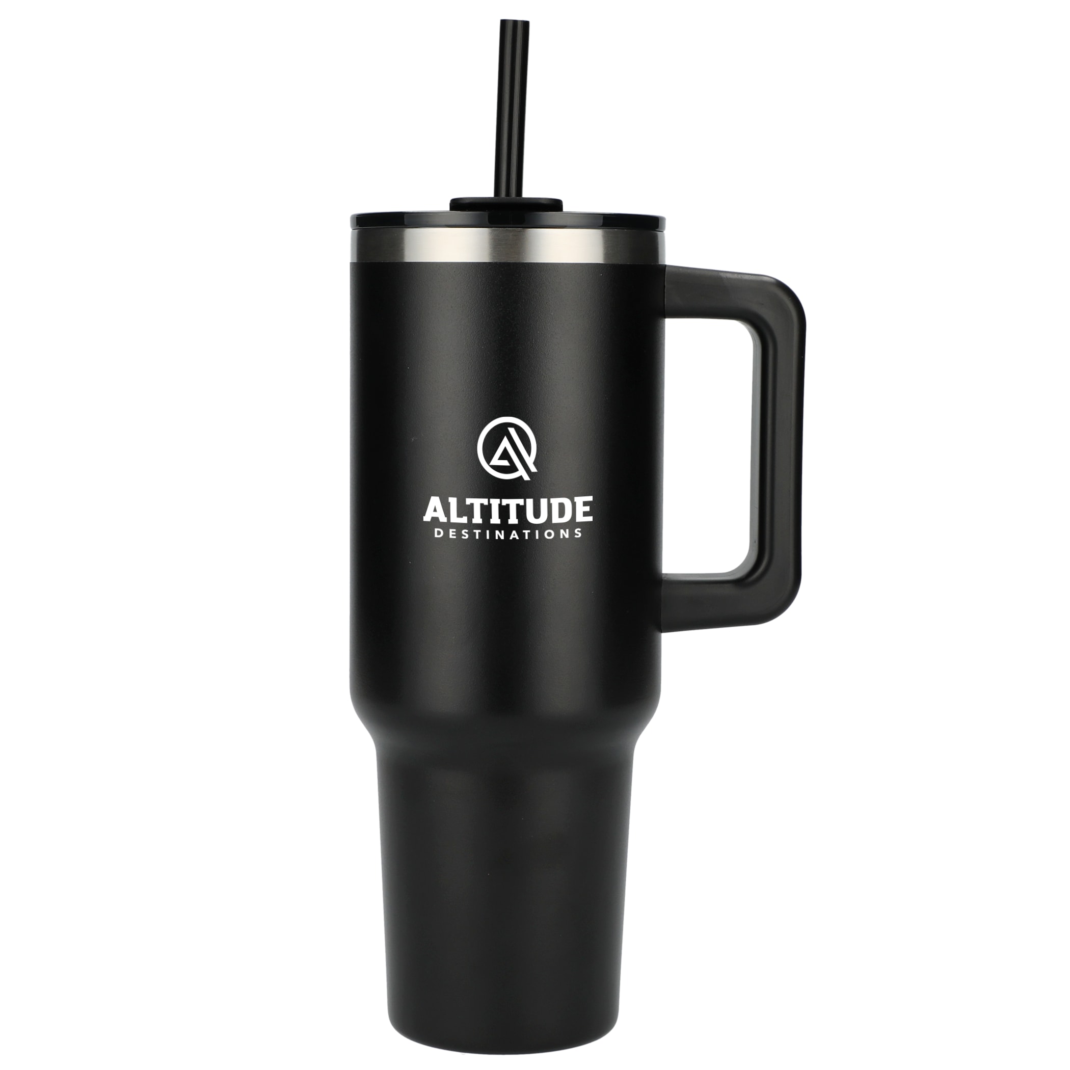 Pinnacle 40 oz Vacuum Insulated Eco-Friendly Travel Tumbler With Straw 1