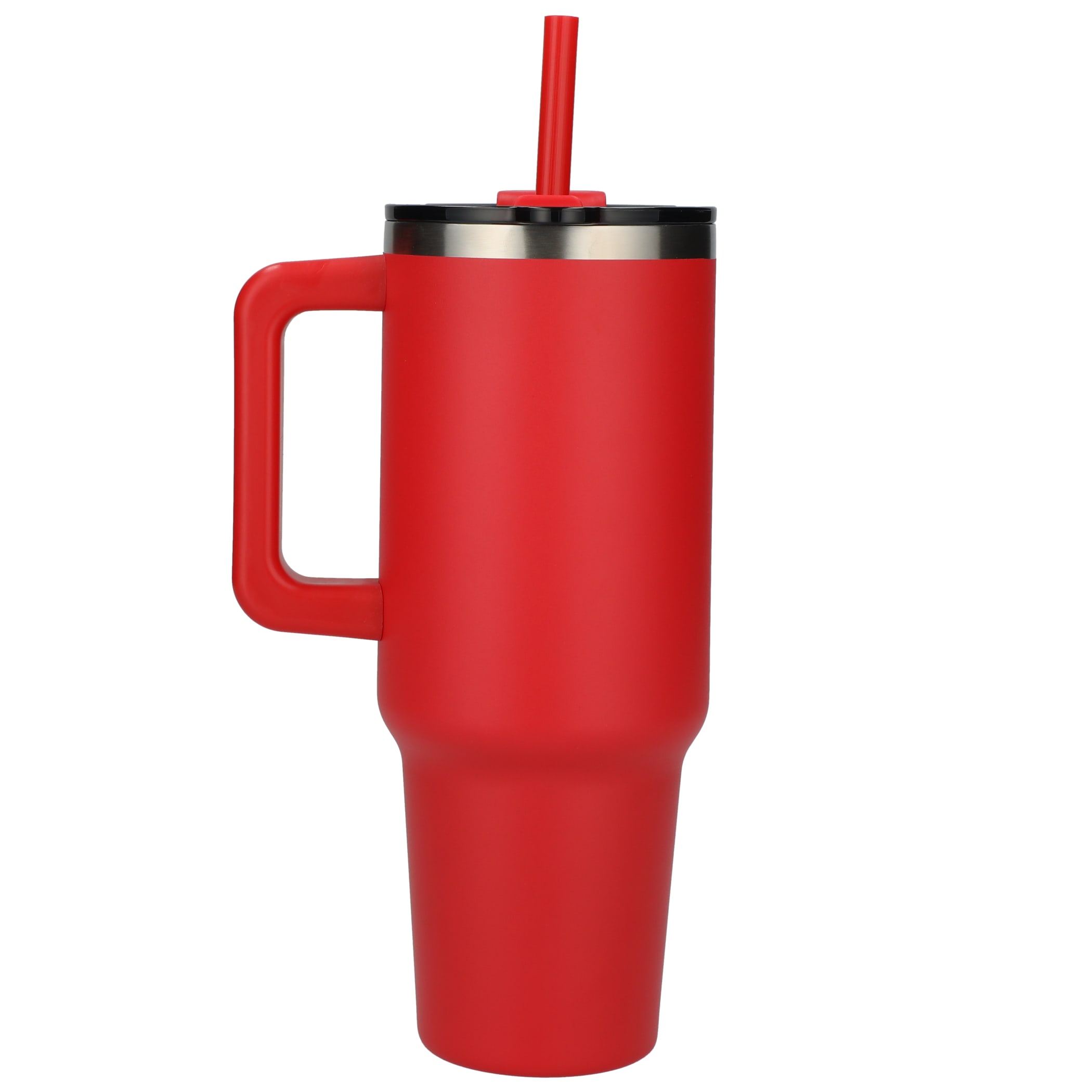 Pinnacle 40 oz Vacuum Insulated Eco-Friendly Travel Tumbler With Straw 1