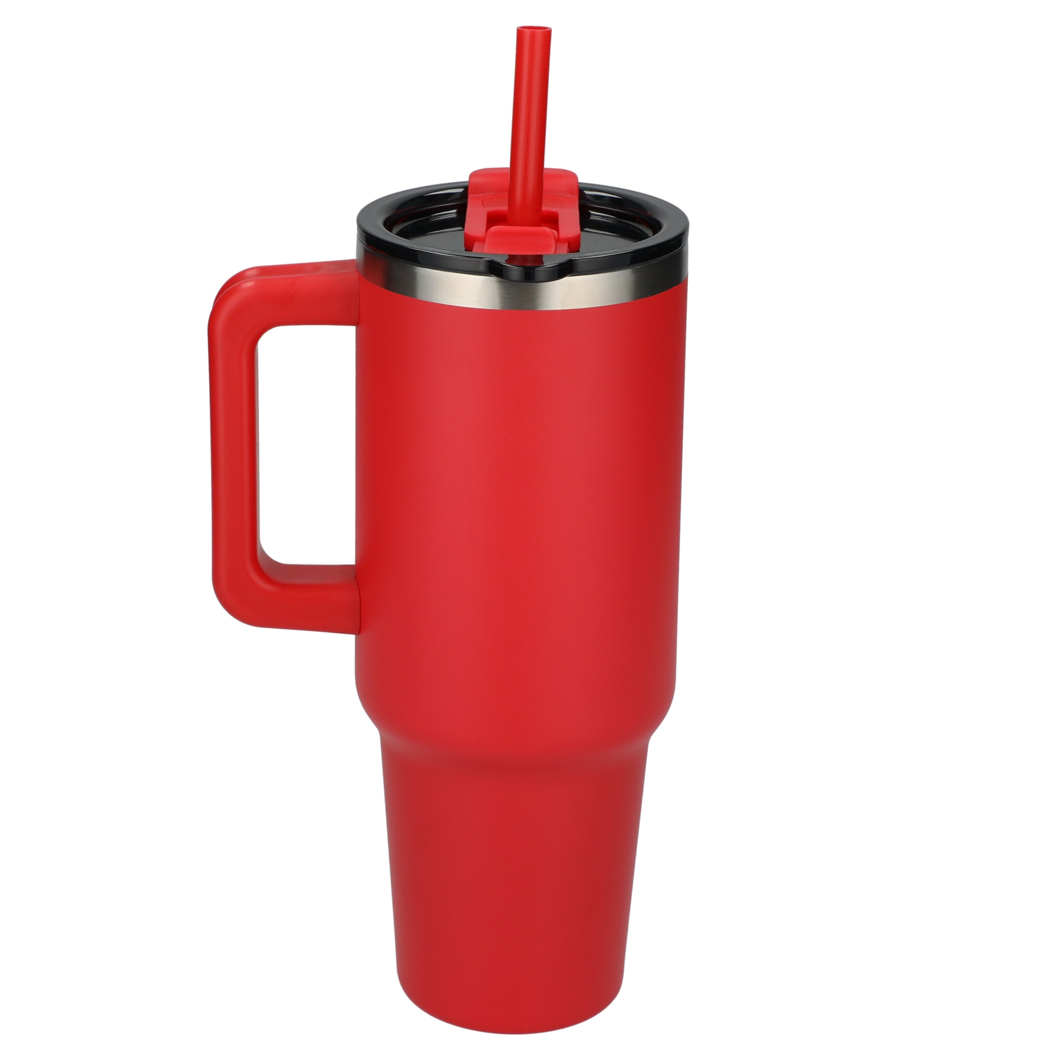 Pinnacle 40 oz Vacuum Insulated Eco-Friendly Travel Tumbler With Straw 1