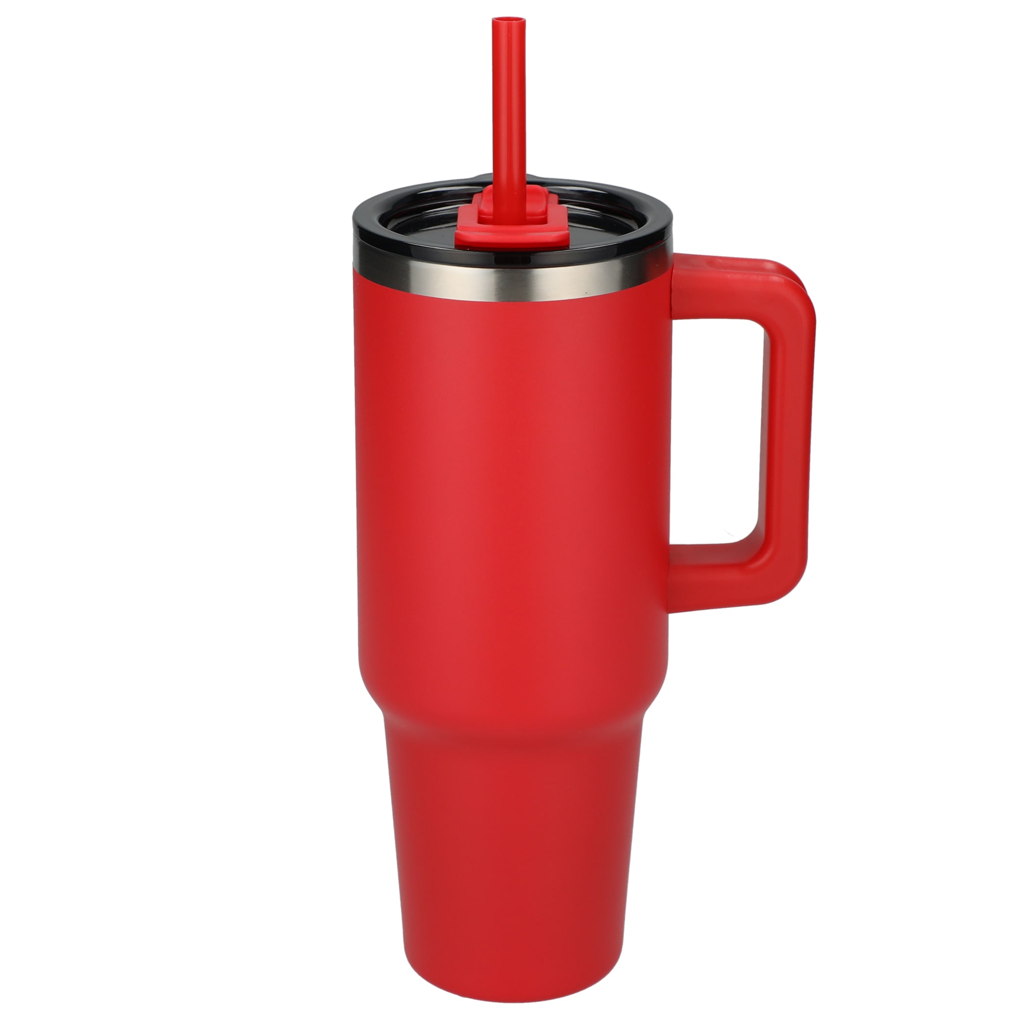 Pinnacle 40 oz Vacuum Insulated Eco-Friendly Travel Tumbler With Straw 1