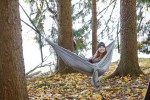 High Sierra Packable Hammock with Straps - 8052-87GYAngle-Right High Sierra Packable Hammock with Straps - 8052-87GYAngle-Right