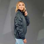 Gender Neutral BELFORD Eco Fleece Lined Full Zip Bomber Jacket - TM19659995Right-Side Gender Neutral BELFORD Eco Fleece Lined Full Zip Bomber Jacket - TM19659995Right-Side