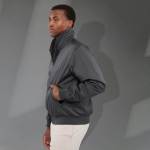 Gender Neutral BELFORD Eco Fleece Lined Full Zip Bomber Jacket - TM19659991Left-Side Gender Neutral BELFORD Eco Fleece Lined Full Zip Bomber Jacket - TM19659991Left-Side