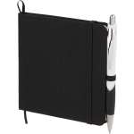 4.7" x 4.7" Remark Recycled Square Notebook - SM-5345BKAngle-Left 4.7" x 4.7" Remark Recycled Square Notebook - SM-5345BKAngle-Left