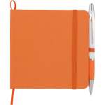 4.7" x 4.7" Remark Recycled Square Notebook - SM-5345ORAngle-Right 4.7" x 4.7" Remark Recycled Square Notebook - SM-5345ORAngle-Right