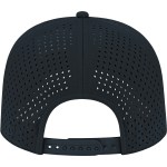 Cap America Premium Water-Resistant Perforated Cap - SM-8416BKBack Cap America Premium Water-Resistant Perforated Cap - SM-8416BKBack