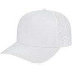 Cap America Premium Water-Resistant Perforated Cap - SM-8416WHAngle-Right Cap America Premium Water-Resistant Perforated Cap - SM-8416WHAngle-Right