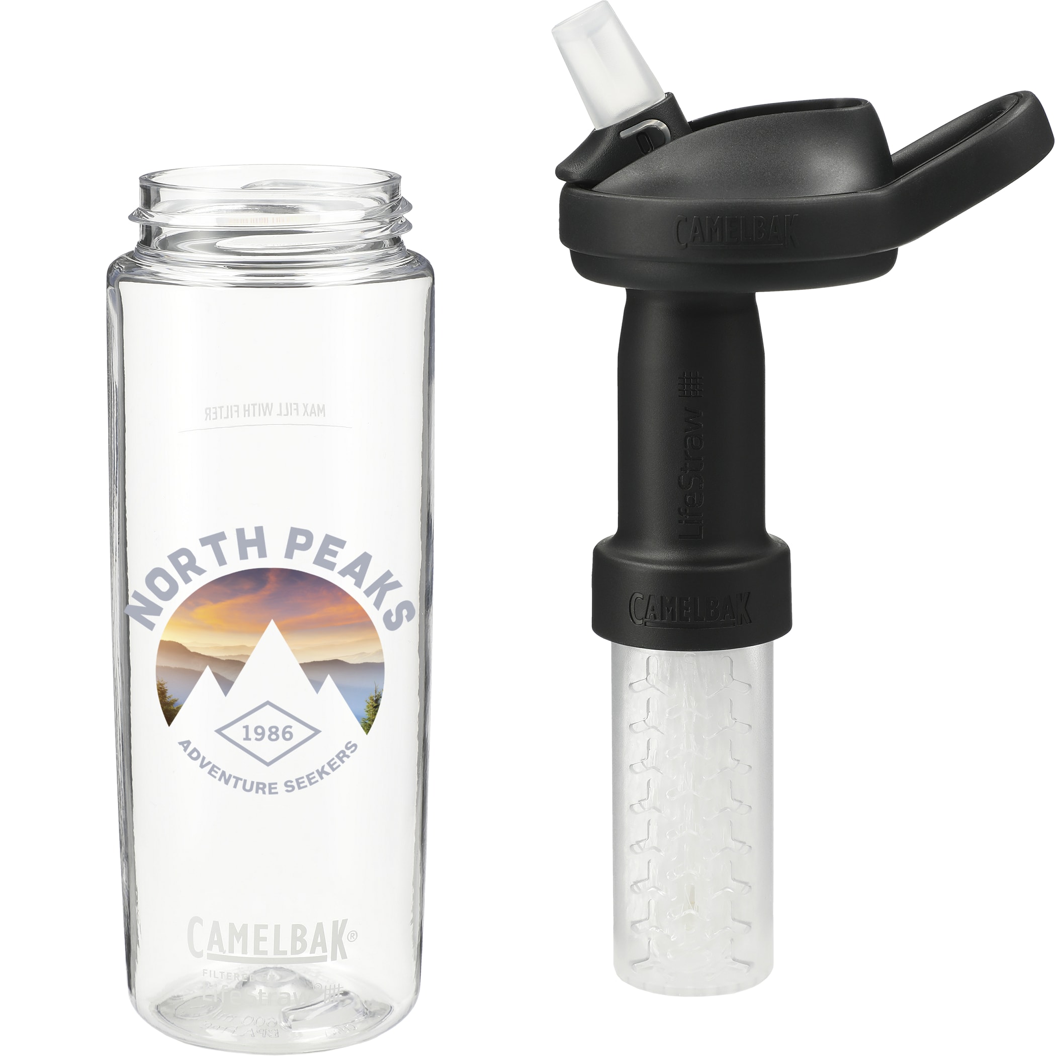 CamelBak Eddy+ 20oz with TritanT Renew Filtered by LifeStraw 1
