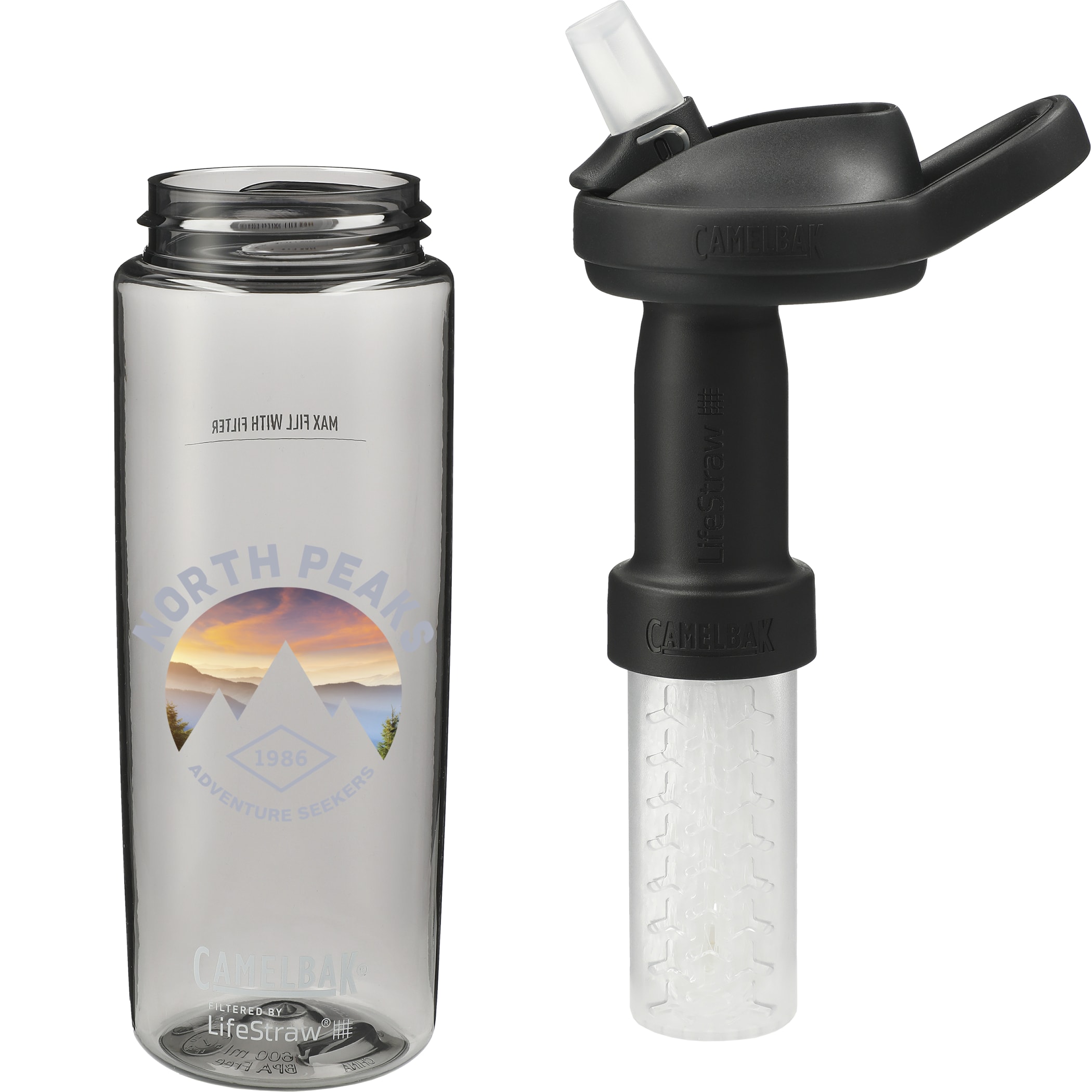 CamelBak Eddy+ 20oz with TritanT Renew Filtered by LifeStraw 1