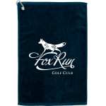 16'' x 25'' Terry Golf Towel - SM-5985BKFront 16'' x 25'' Terry Golf Towel - SM-5985BKFront