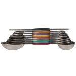 Kitchi Magnetic Measuring 8-Piece Spoon Set - SM-2262STLFront Kitchi Magnetic Measuring 8-Piece Spoon Set - SM-2262STLFront