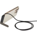 ChargeStand 3-in-1 USB-A and USB-C Charging Cable - SM-2862BKFront ChargeStand 3-in-1 USB-A and USB-C Charging Cable - SM-2862BKFront