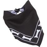 Paws & Claws Pet Bandana - 7300-03BKAngle-Right Paws & Claws Pet Bandana - 7300-03BKAngle-Right
