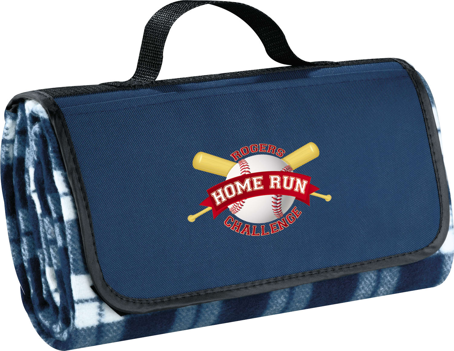 Padded Water-Resistant Fleece Picnic Blanket 1
