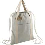 Repose 5oz Recycled Cotton Drawstring Bag - 3005-75NTAngle-Right Repose 5oz Recycled Cotton Drawstring Bag - 3005-75NTAngle-Right