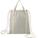 Repose 5oz Recycled Cotton Drawstring Bag - 3005-75NTBack Repose 5oz Recycled Cotton Drawstring Bag - 3005-75NTBack