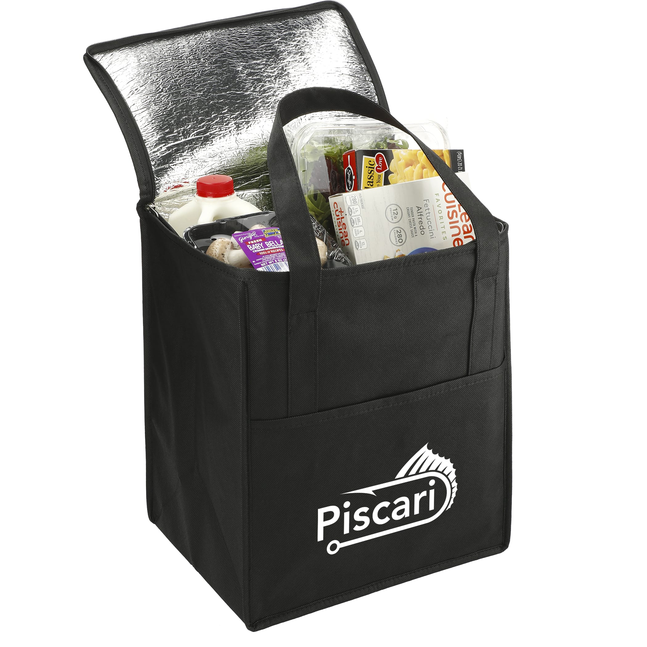 Hercules Flat Top Insulated Grocery Tote 1