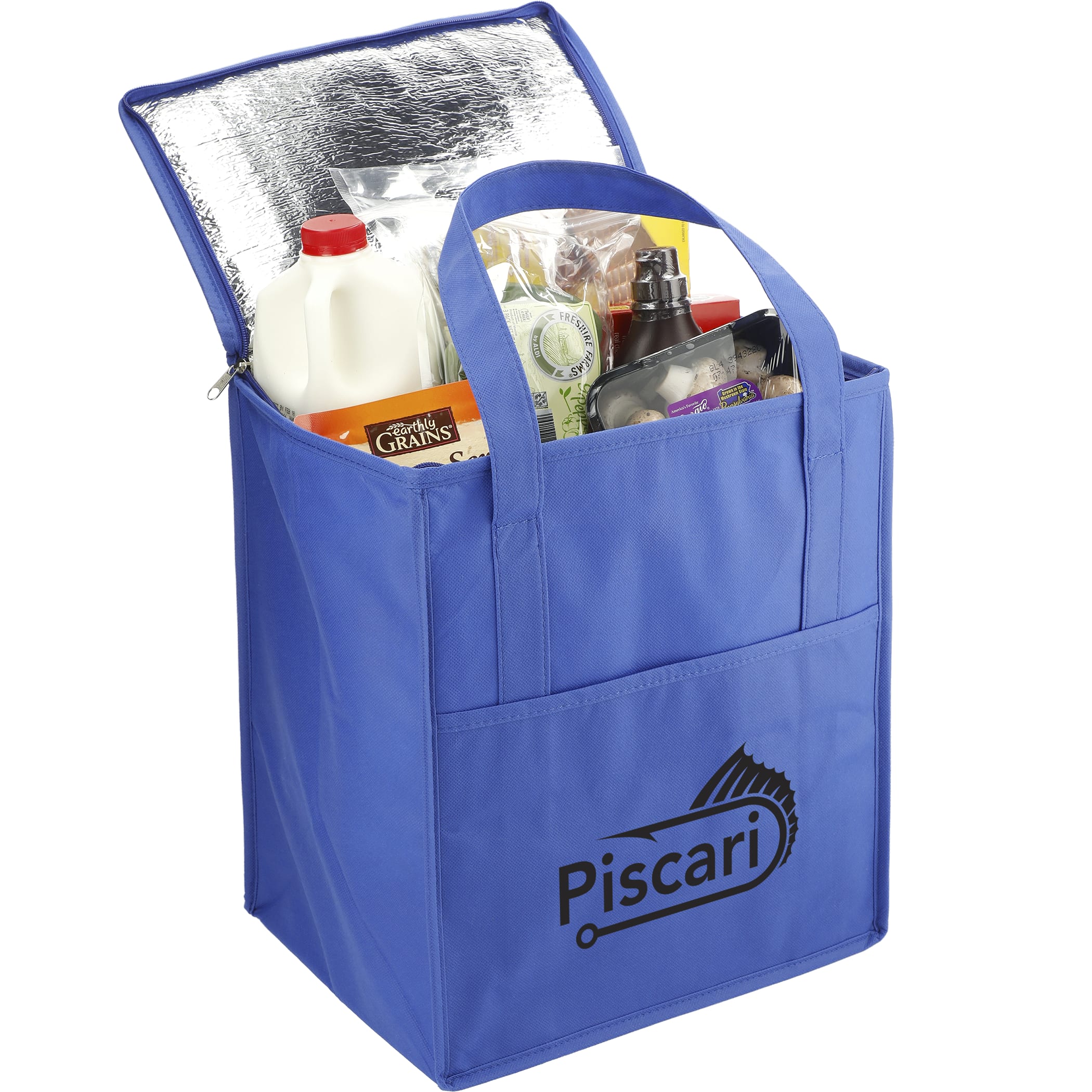 Hercules Flat Top Insulated Grocery Tote 1