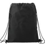 Rainbow rPET Drawstring Bag - SM-5923BKBack Rainbow rPET Drawstring Bag - SM-5923BKBack