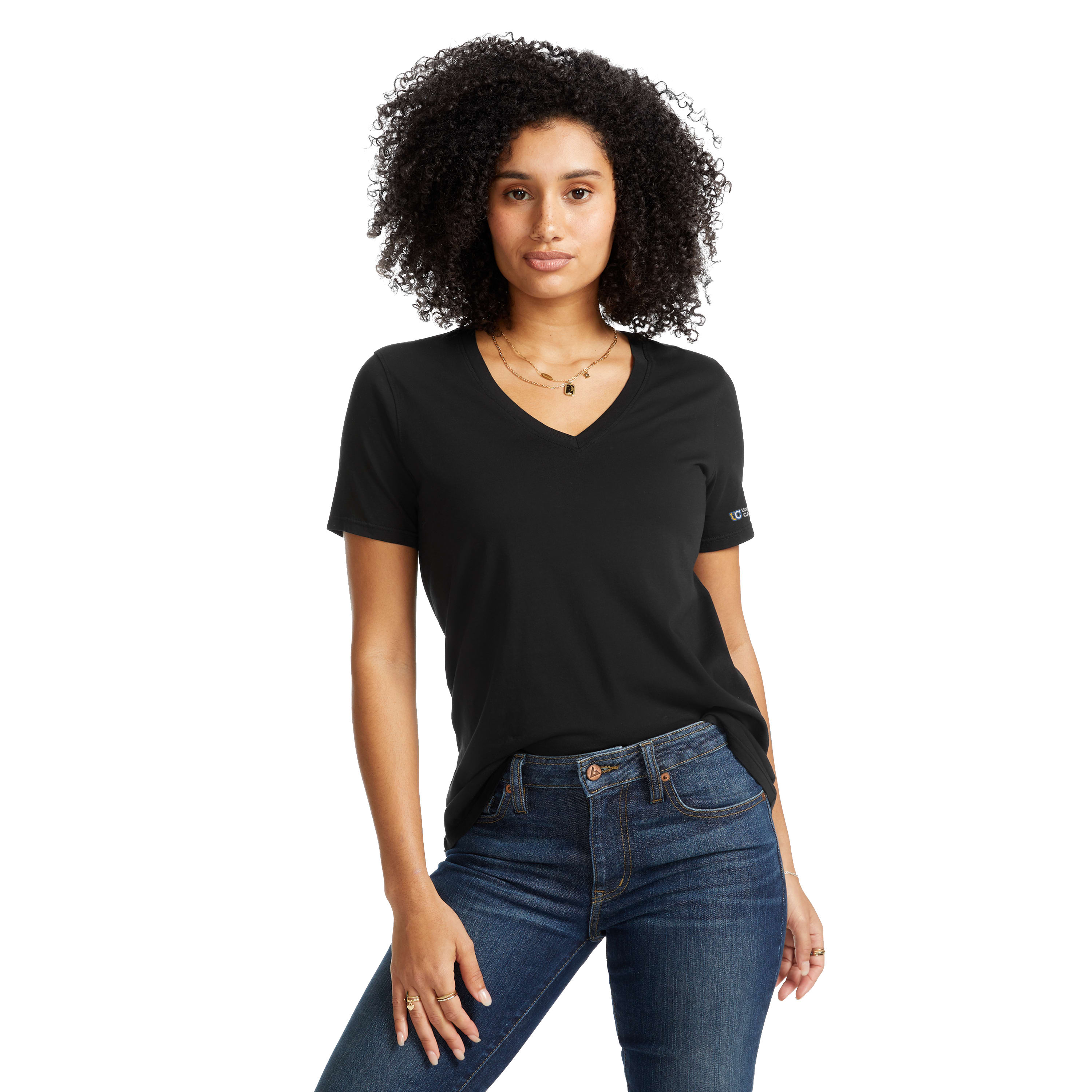 Women%27s American Giant Classic Cotton V-Neck T-Shirt 1 Women%27s American Giant Classic Cotton V-Neck T-Shirt 1