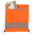 Sparks Recycled Drawstring Bag - SM-8199RYLFront Sparks Recycled Drawstring Bag - SM-8199RYLFront