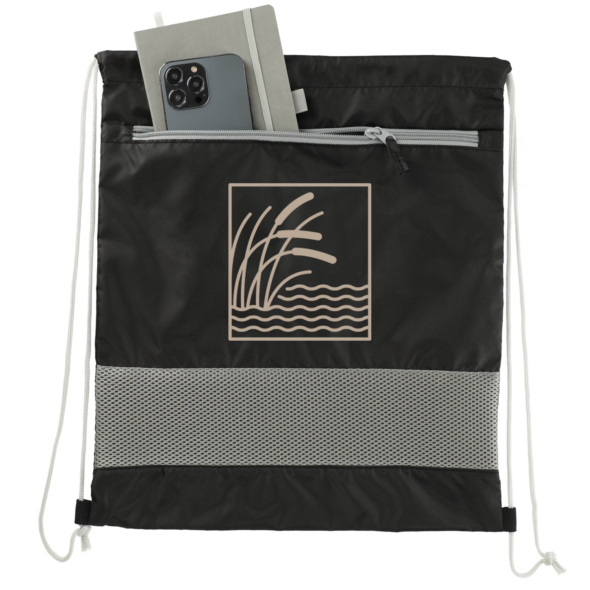 Sparks Recycled Drawstring Bag 1