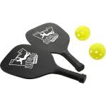 Pickleball Paddle and Ball Set - 1400-57BKAngle-Left Pickleball Paddle and Ball Set - 1400-57BKAngle-Left